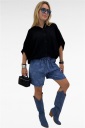 camicia con manica a pipistrello asia
